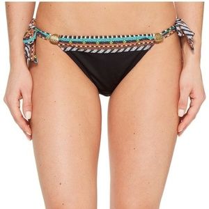 Nanette Lepore Tribal Beat Vamp bikini bottom XS